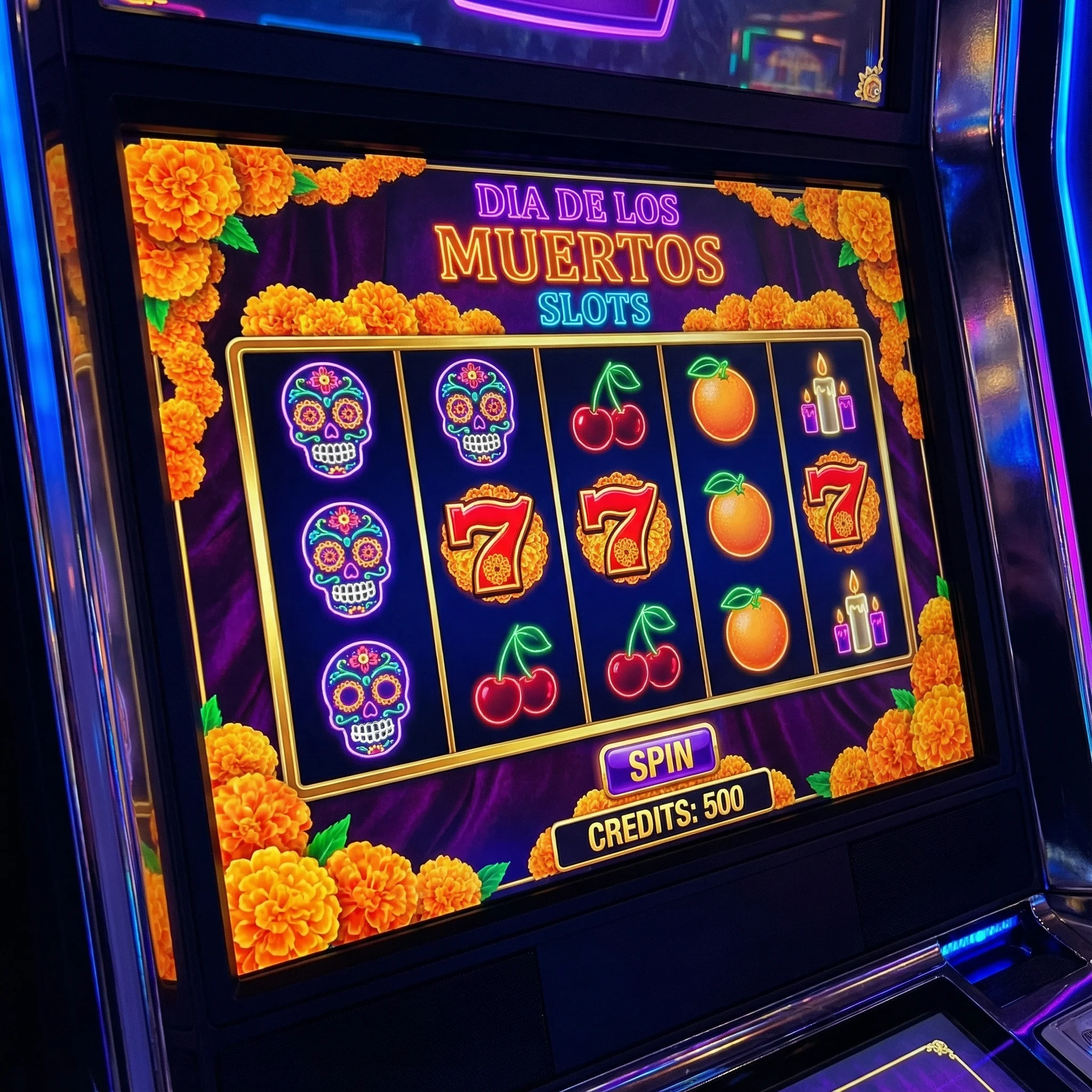 Tragamonedas con temática del Día de los Muertos en Winz casino
