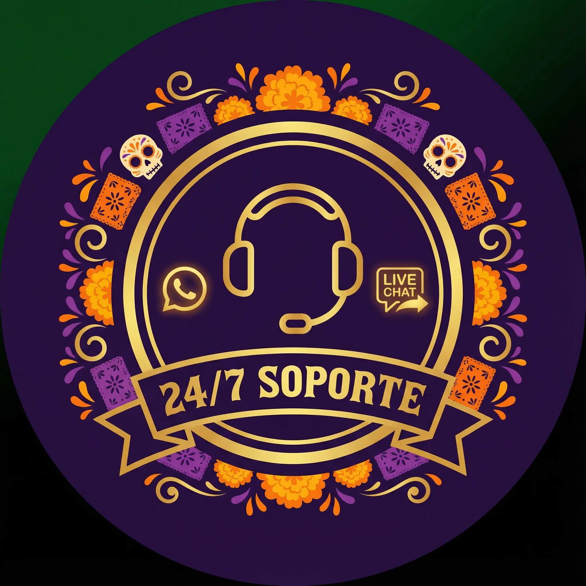 Soporte al cliente 24/7 disponible en Winz